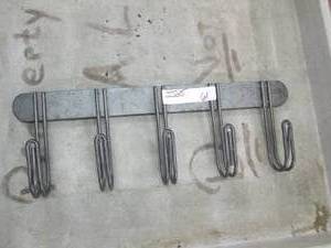 lot 61 image: 5 place coat hanger ...