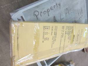 lot 64 image: dual monitor stand with drawer...