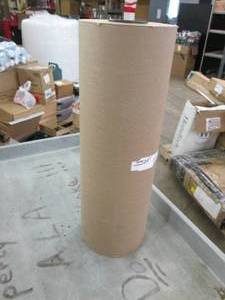 lot 59 image: 24 inch x 1200 feet of brown paper ...