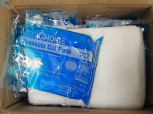 lot 273 image: case of 24 medichoice reusable gel ...