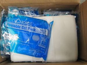 lot 274 image: case of 24 medichoice reusable gel ...