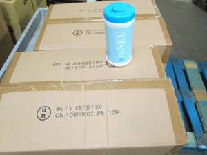 lot 267 image: 2 cases of 24 sanitairy wipes 24 ca...