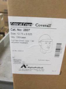 lot 192 image: case of critical cover coverall ful...