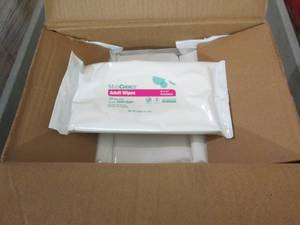 lot 203 image: case of medichoice adult wipes 24 p...