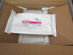 lot 206 image: case of medichoice adult wipes 24 p...