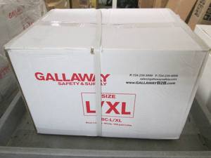 lot 184 image: case of galloway LXL boot covers w...