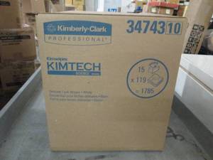 lot 146 image: case of kimtech delicate task wipes...
