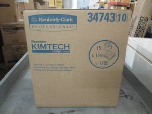 lot 147 image: case of kimtech delicate task wipes...