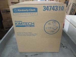 lot 149 image: case of kimtech delicate task wipes...