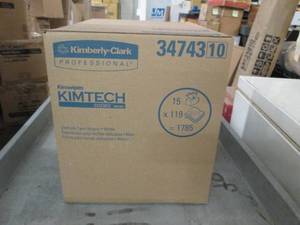 lot 152 image: case of kimtech delicate task wipes...