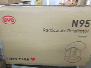 lot 215 image: case of n95 particulate respirators...