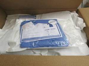 lot 225 image: case of level 2 surgical gowns 40 p...