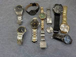 lot 309 image: 10 watches working condition unknow...