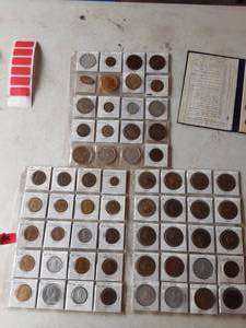 Set Of Foreign, US Presidential Replica Coins & Casino Tokens