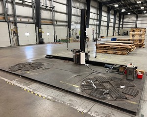Dual Stretch Wrap Machine
