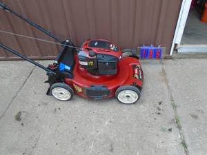 Toro Recycler personal pace self propelled mower. Tested & works. As shown.