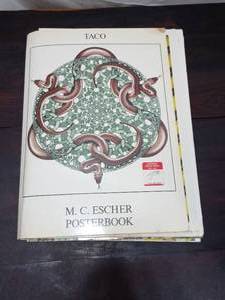 lot 25 image: Vintage M.C. Escher Poster book