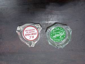 lot 32 image: Two Vintage Ashtrays