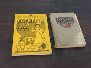 lot 52 image: Two Vintage Cookbooks