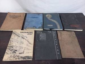 lot 60 image: Collection Of Antique Yearbooks