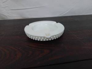 lot 66 image: Milk Glass Ashtray