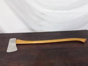 lot 96 image: Vintage MWA Aluminum Or Similar Material Axe