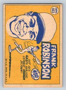 lot 90 image: 1970 Topps Frank Robinson #463 The Sporting News Vintage Baseball Card
