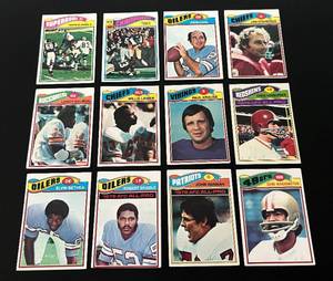 lot 68 image: 1977 Topps Football 110 Card lot, vintage cards
