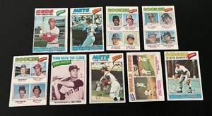lot 155 image: 1977 Topps Baseball 100 Card Lot, no duplicates, all numbered between 3-646, Vintage Partial Set