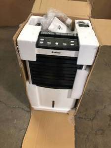 lot 2 image: Costway Portable Air Conditioner Cooler Fan Filter Humidify Anion  Customer Returns See Pictures