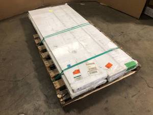 lot 7 image: 4 boxes of Home Decorators Collection Dark Honey 12 in. T x 5.1 in. W Distressed Strand Woven Engineered Bamboo Flooring (21.9 sqftcase)  Customer Returns See Pictures