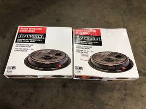lot 15 image: 2 Lots of Everbilt Radon Mitigation Basin Cover  Customer Returns See Picturse