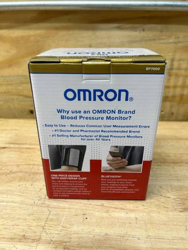 OMRON Evolv Bluetooth Wireless Upper Arm Blood Pressure Monitor with  Portable, One-piece Design – Works with Alexa  Savage Surplus #205- Air  Conditioners, Flooring, Refrigerators, Bar Stools, Folding Chairs, Powered  Car Subwoofers