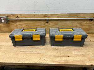lot 46 image: WORKFORCE Lot of 2- ToolTackle Boxes