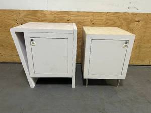 lot 74 image: Lot of 2 Custom Built Cabinets with Power Outlets, USB, Combination Lock and Fans