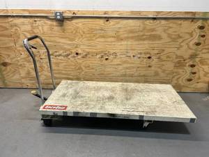 lot 9 image: ADJUSTABLE Work BenchCart 1000 lb Capacity