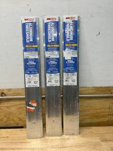 lot 40 image: FROST KING Lot of 3- 5 in. x 14 in. x 36 in. Mill Commercial Thresholds