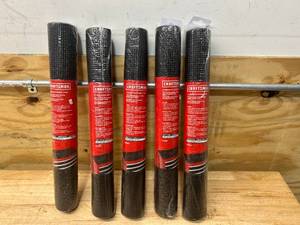 lot 51 image: CRAFTSMAN Lot of 5-   26 Embossed Rolling Cabinet Top Mats