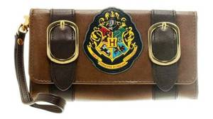lot 63 image: HARRY POTTER Satchel Fold Wallet 4 x 8 in- Brown