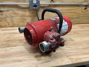 lot 78 image: GE MOTORS AND INDUSTRIAL SYSTEM 16HP 115V 1PH 60HZ 1725RPM PUMP 5KH33GN293KX