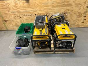 lot 68 image: FIRMAN 3650 Pallet of Generators and Parts