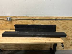 lot 109 image: SAMSUNG Lot of 2- HW-Q60R Sound Bars and 1- ZVOX SB700 Sound Bar
