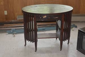 lot 41 image: Wooden Side Table