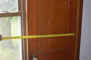 lot 31 image: Rights to DoorHinges FrameHardware 24 wide 80 Height