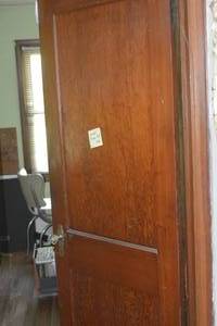 lot 35 image: Rights to DoorHinges FrameHardware 32 wide 80 Height
