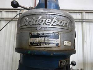 Bridge Port Drill Press 220V