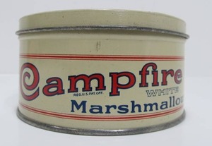 lot 15 image: Scarce Old Vintage CAMPFIRE Marshmallow Sample Tin  