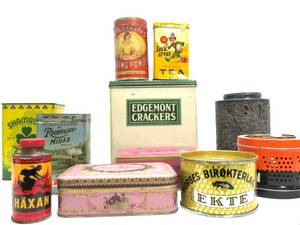 lot 33 image: Great Lot of Vintage & Antique Advertising Tins
