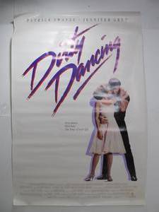 lot 82 image: Orig Vintage DIRTY DANCING One Sheet Movie Poster