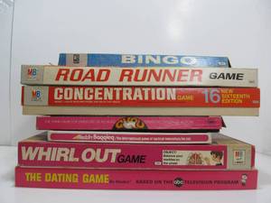 lot 106 image: Great Lot of Vintage Board Games - Several Unused